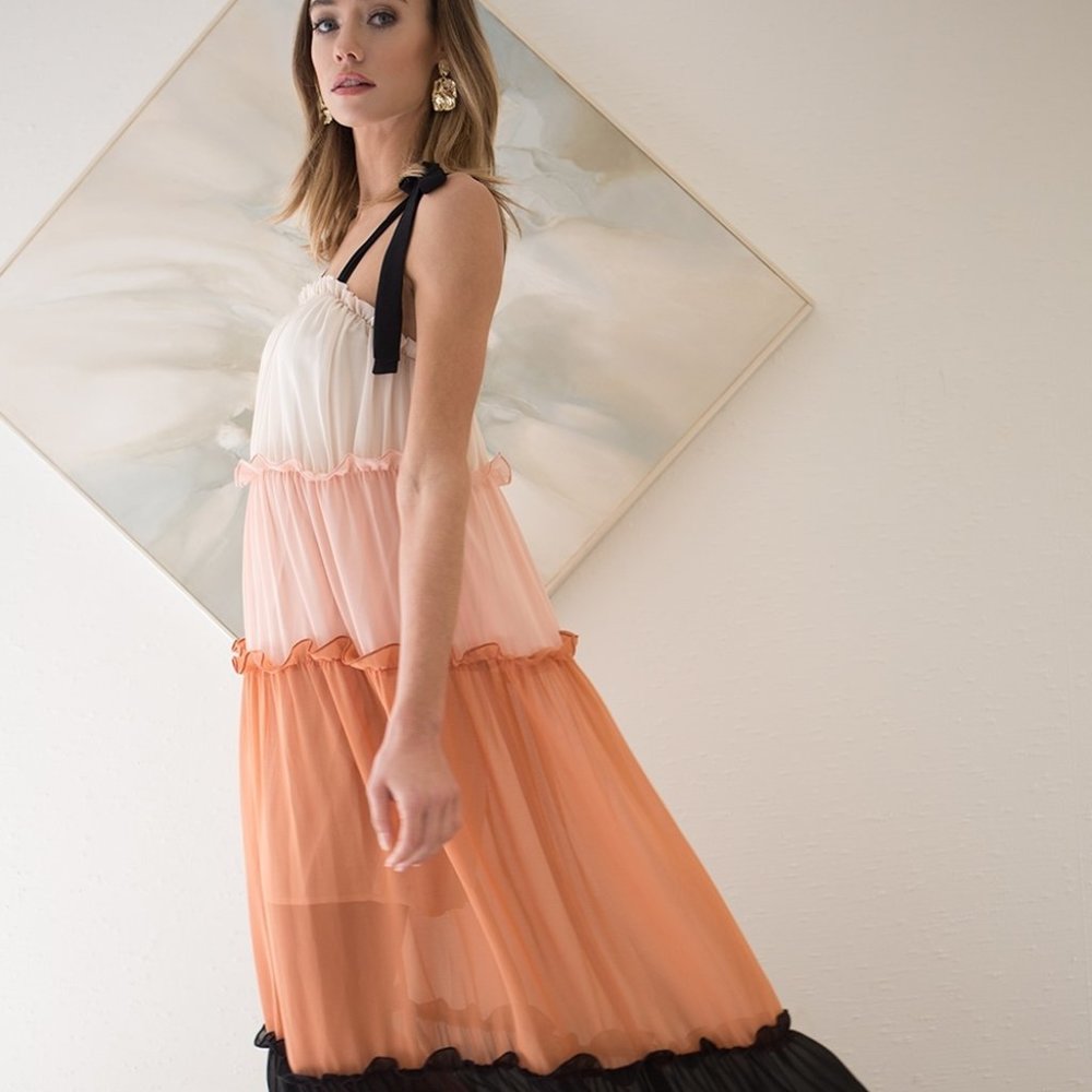 Tiered Maxi Dress